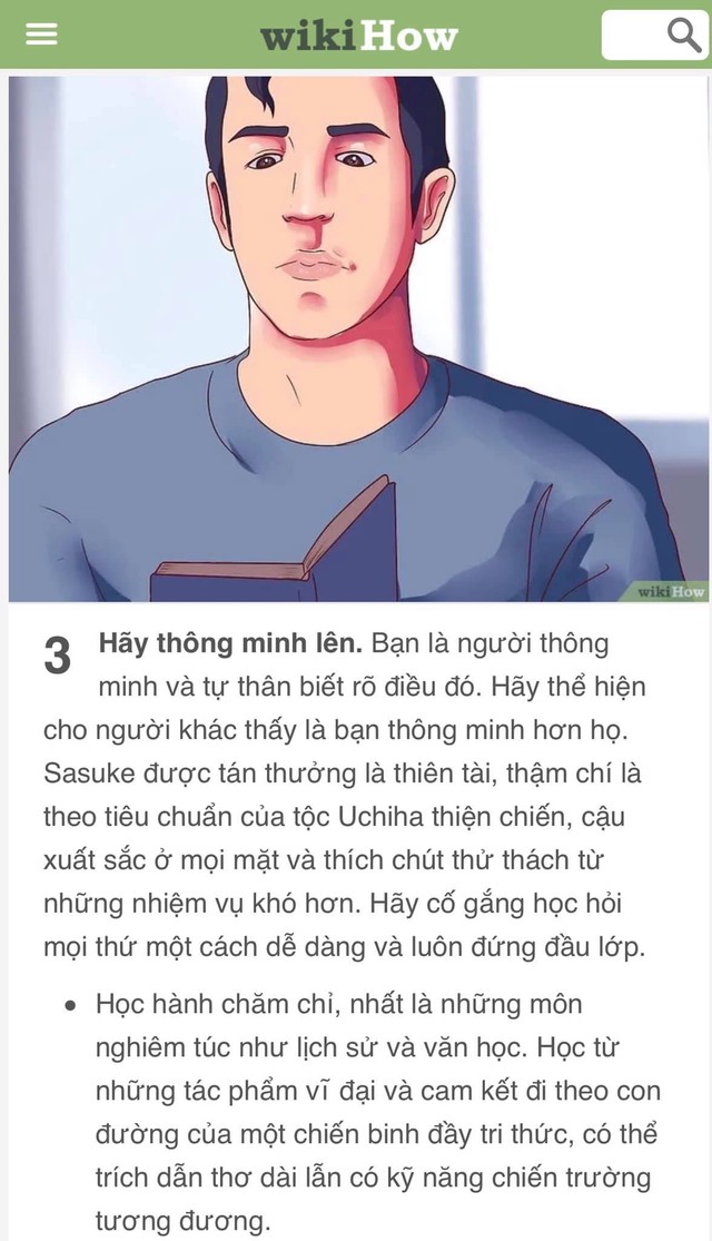 Bạn là wibu nhưng đã chán nản với bản thân? Hãy để WikiHow hướng dẫn bạn cách trở thành Sasuke - Ảnh 4.