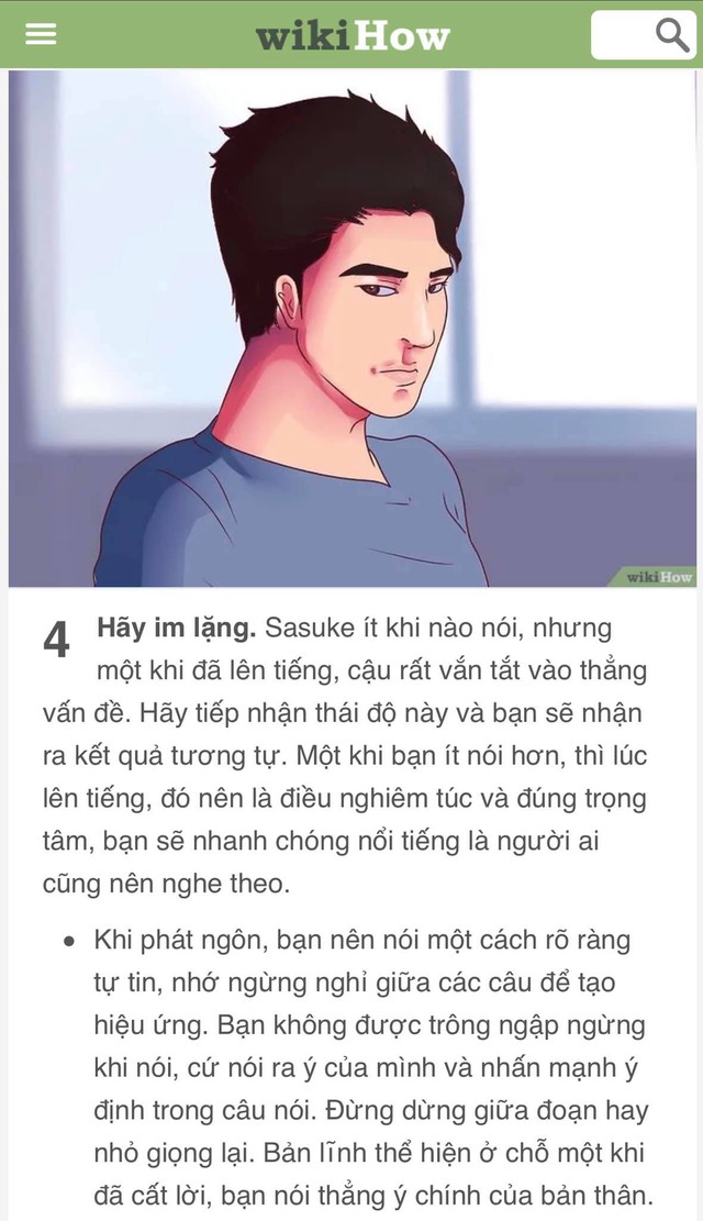 Bạn là wibu nhưng đã chán nản với bản thân? Hãy để WikiHow hướng dẫn bạn cách trở thành Sasuke - Ảnh 5.