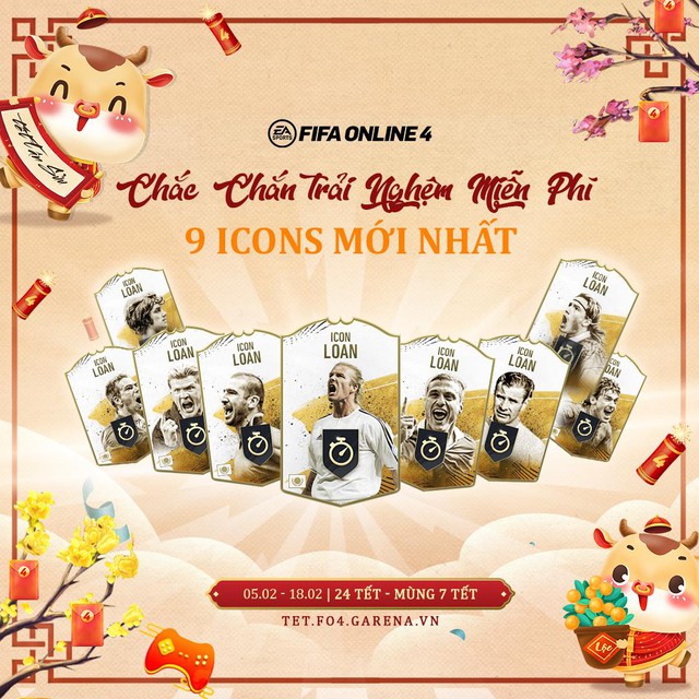 FIFA Online 4 tung sự kiện đón Tết 2021: Cơ hội sở hữu 21TOTY, ICONS cùng vô số FC hoàn toàn miễn phí - Ảnh 3.