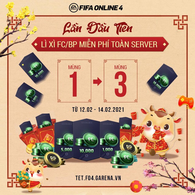 FIFA Online 4 tung sự kiện đón Tết 2021: Cơ hội sở hữu 21TOTY, ICONS cùng vô số FC hoàn toàn miễn phí - Ảnh 4.