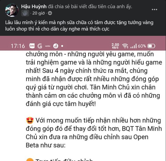 NÓNG: Tân Minh Chủ lắng nghe ý kiến game thủ Việt, mở kho tặng Free Tướng Cam, đăng nhập nhận quà ngày 3 bữa, từ giờ đến Tết! - Ảnh 8.