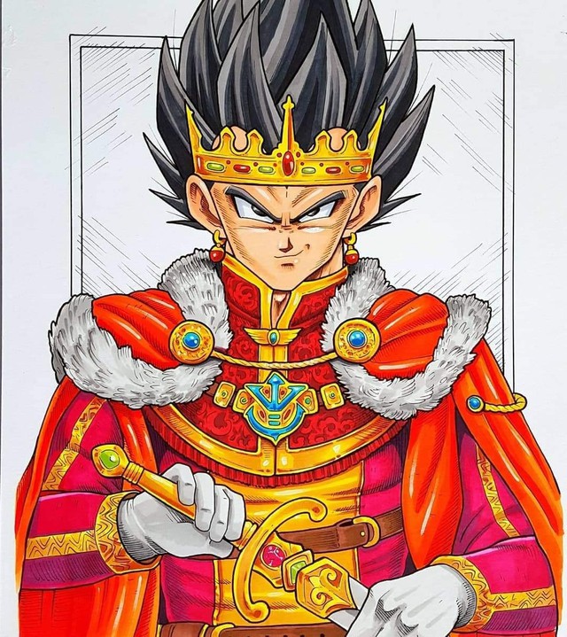 Dàn nhân vật chính Dragon Ball bất ngờ hóa hiệp sĩ Trung Cổ ngầu đét ai nhìn cũng mê - Ảnh 2.