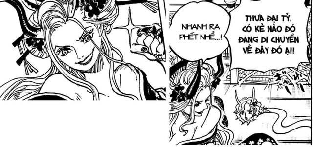 Soi những chi tiết thú vị trong One Piece chap 1005: Yamato và Black Maria lần lượt khiến độc giả “nóng mắt” (P.2) - Ảnh 6.