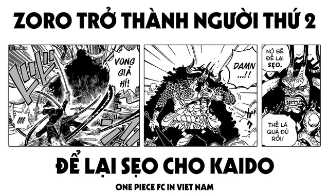 One Piece: Sau bố vợ Oden đến lượt con rể Zoro xăm hình cho Kaido, không hổ danh là thợ săn hải tặc - Ảnh 1.