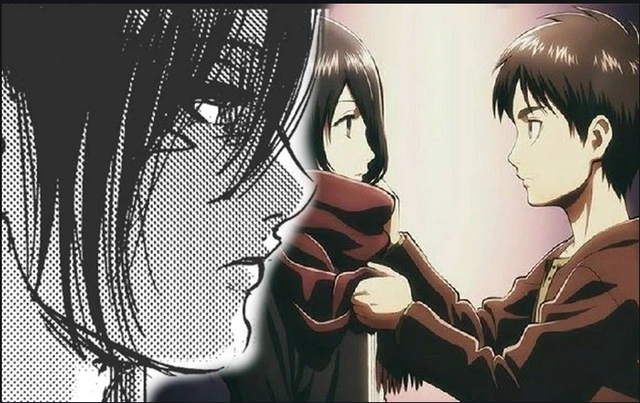 Nếu bạn là fan của Attack on Titan, hãy xem ảnh cặp đôi Eren và Mikasa này để cảm nhận thêm tình cảm giữa hai nhân vật chính của series. Sẽ rất đáng yêu và lãng mạn đấy!