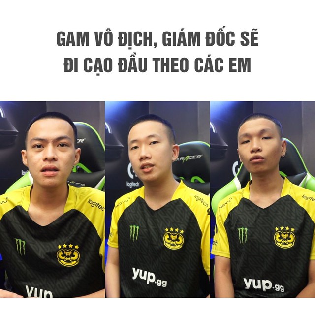 Nói là làm, Giám đốc Izumin chính thức xuống tóc ăn mừng chức vô địch của GAM Esports - Ảnh 1.