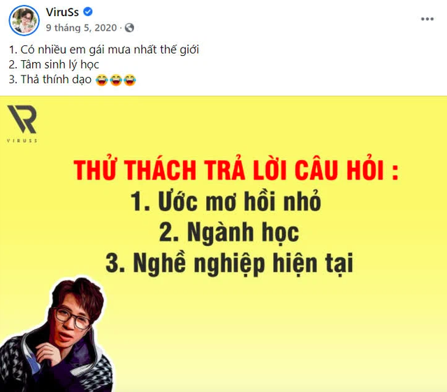ViruSs đăng riêng hẳn một status, bất ngờ “đề nghị” fan nữ không post hình sexy vì anh… cảm thấy khó chịu! - Ảnh 1.