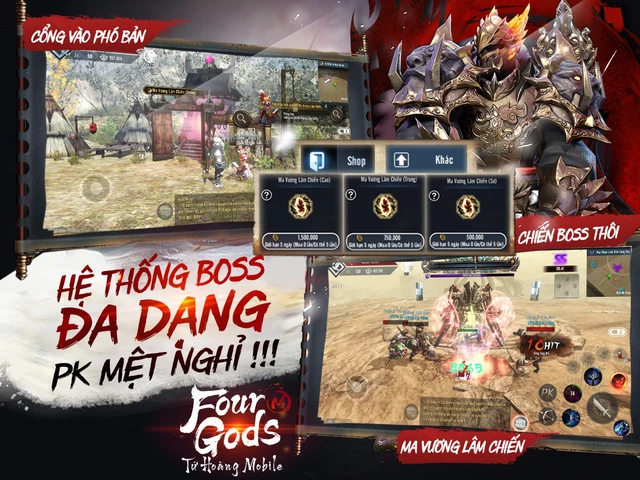 Tứ Hoàng Mobile hồi sinh cơ chế Săn Boss cày đồ, cho phép luyện cấp 24/7 y như game xưa - Ảnh 8.