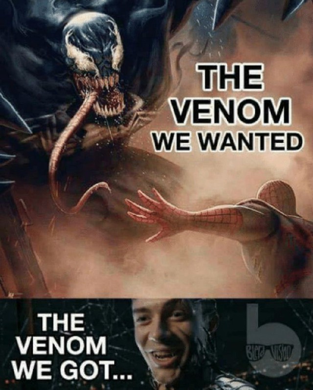 Top 10 meme Venom vui nhộn nhất mọi thời đại, vừa xem vừa hóng ngày siêu phẩm ra mắt - Ảnh 2.