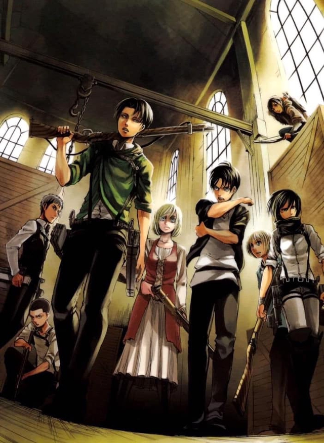 Manga Attack on Titan bất ngờ tung thêm 8 trang truyện bổ sung, Titan vẫn còn và Mikasa có chồng con đề huề? - Ảnh 2.