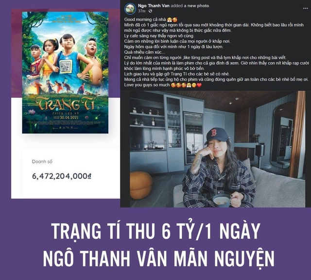 Xui như Trạng Tí, nhà sản xuất vừa ăn mừng doanh thu 6 tỷ/ngày thì rạp chiếu đóng cửa nghỉ dịch - Ảnh 2.