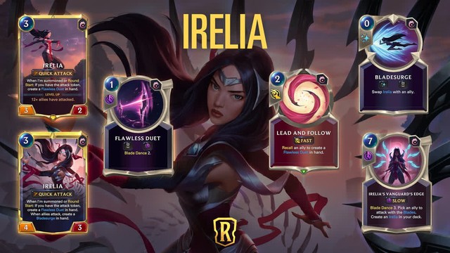 Irelia chính thức cập bến Huyền Thoại Runeterra với khả năng “tấn công liên tục”! - Ảnh 3.