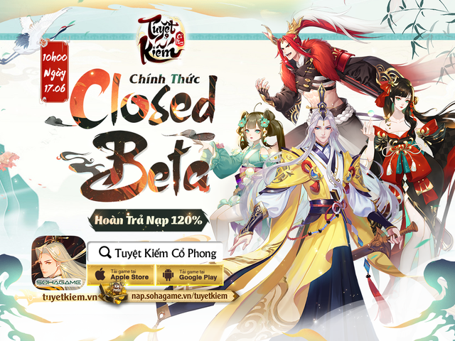 Tuyệt Kiếm Cổ Phong chính thức mở Closed Beta, tặng ngay Giftcode độc quyền cực HOT! - Ảnh 1.