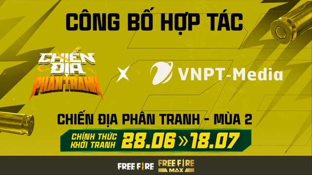 Free Fire: VNPT-Media chính thức là nhà tài trợ độc quyền cho Chiến địa phân tranh mùa 2 - Ảnh 1.