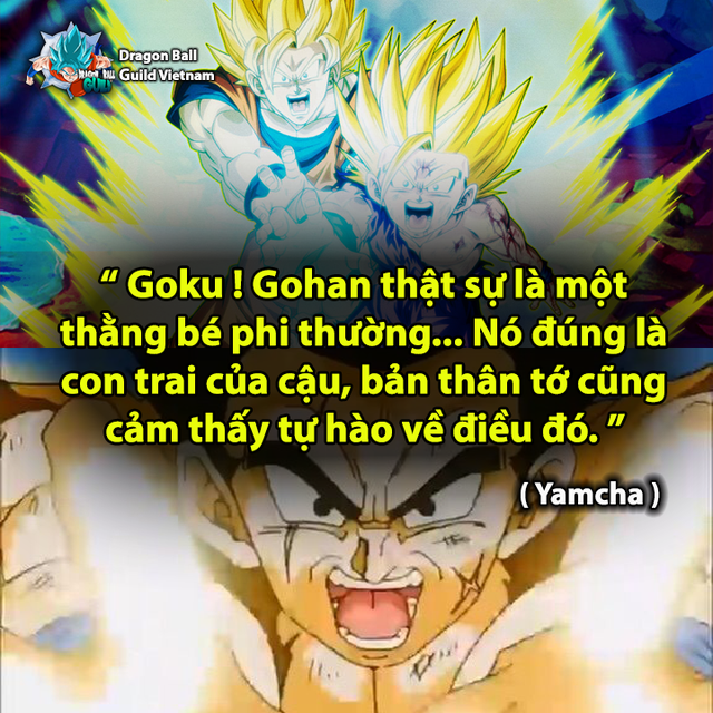 Các fan Dragon Ball thi nhau bàn luận về việc Yamcha rất tự hào và yêu quý Gohan, phải chăng là một cú lừa? - Ảnh 1.