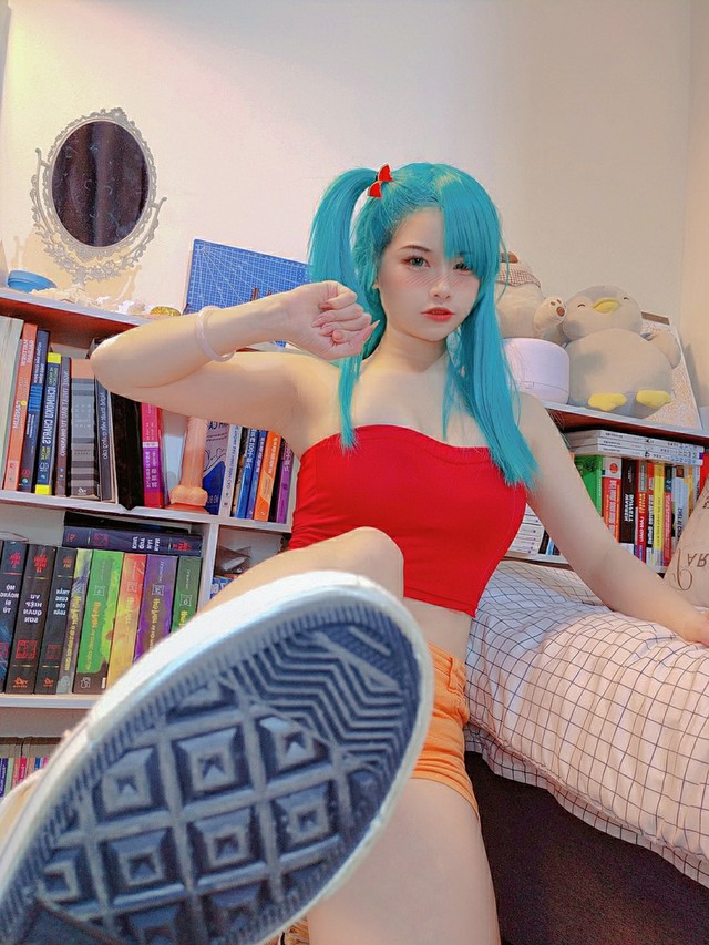 Mãn nhãn ngắm Bulma đời thực, combo da trắng, mặt xinh, tâm hồn đẹp đốn gục mọi con tim của cô nàng Riri Nguyễn - Ảnh 4.