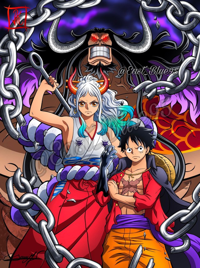 Hỏi đáp One Piece tập 99: Cha con Kaido thích ăn cá sống, Oda tiết lộ về mái tóc siêu dị của Oden - Ảnh 1.