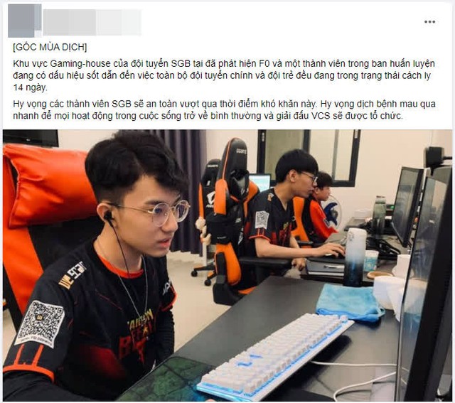 Bị tung tin đồn có ca F0 trong Gaming House, Saigon Buffalo đưa ra phản hồi đanh thép - Ảnh 1.