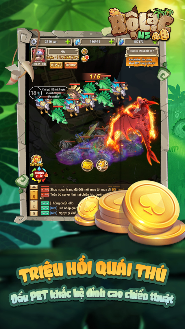 Bộ Lạc H5 - Game thuần thú sư chất chơi mới về Việt Nam - Ảnh 4.