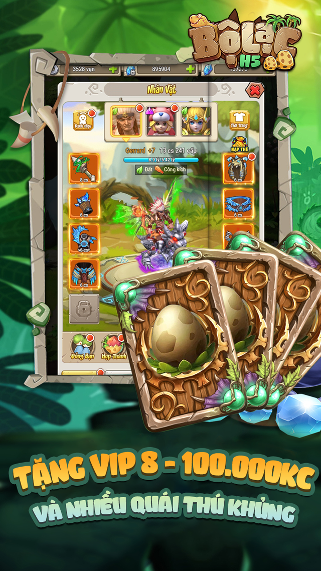Bộ Lạc H5 - Game thuần thú sư chất chơi mới về Việt Nam - Ảnh 8.