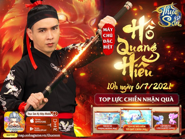 Thục Sơn Kỳ Hiệp mở Máy chủ đặc biệt Hồ Quang Hiếu, tặng ngay Giftcode VIP cho game thủ! - Ảnh 2.