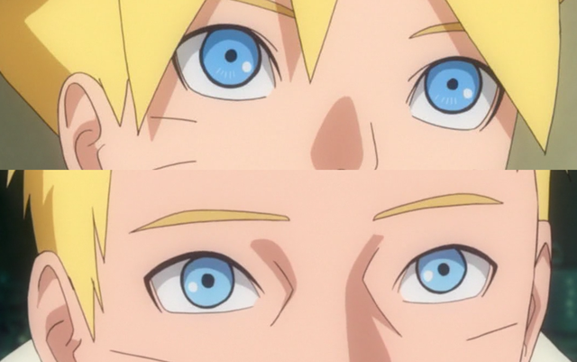 Sự thật đằng sau đôi mắt của Uzumaki Boruto, liệu Momoshiki có ẩn ý gì khi luôn gọi cậu là thằng mắt xanh? - Ảnh 2.