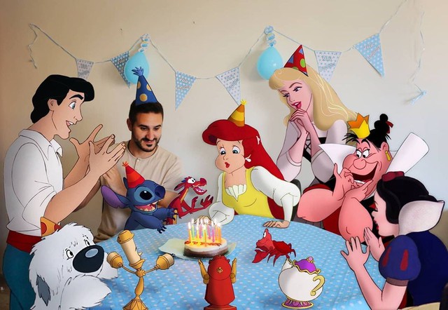 Một mình cân cả thế giới Disney, chàng trai sống ảo cực chất với hội nổi tiếng khiến các fan mê mệt - Ảnh 10.