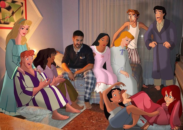 Một mình cân cả thế giới Disney, chàng trai sống ảo cực chất với hội nổi tiếng khiến các fan mê mệt - Ảnh 11.