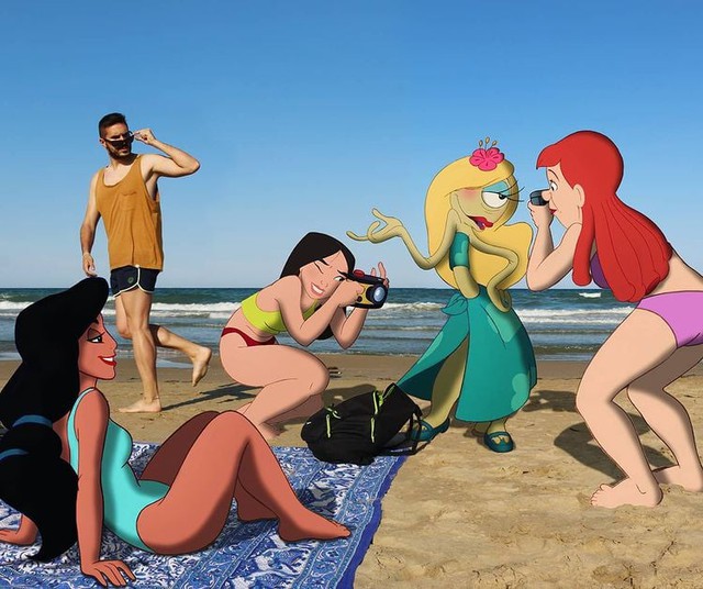 Một mình cân cả thế giới Disney, chàng trai sống ảo cực chất với hội nổi tiếng khiến các fan mê mệt - Ảnh 12.