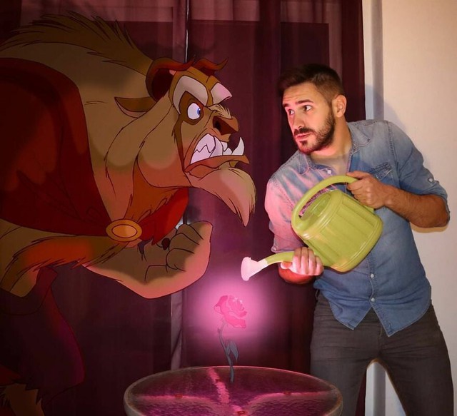 Một mình cân cả thế giới Disney, chàng trai sống ảo cực chất với hội nổi tiếng khiến các fan mê mệt - Ảnh 13.