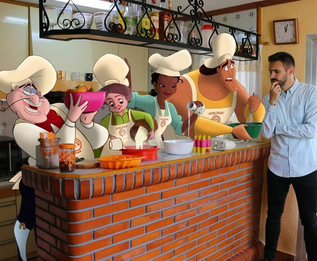 Một mình cân cả thế giới Disney, chàng trai sống ảo cực chất với hội nổi tiếng khiến các fan mê mệt - Ảnh 16.