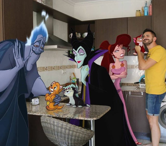 Một mình cân cả thế giới Disney, chàng trai sống ảo cực chất với hội nổi tiếng khiến các fan mê mệt - Ảnh 18.