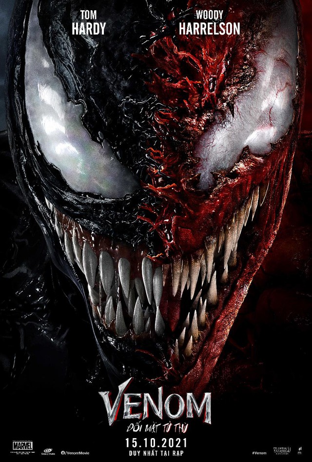 Venom 2 tung poster rùng rợn cùng lịch chiếu mới do ảnh hưởng của dịch bệnh - Ảnh 1.