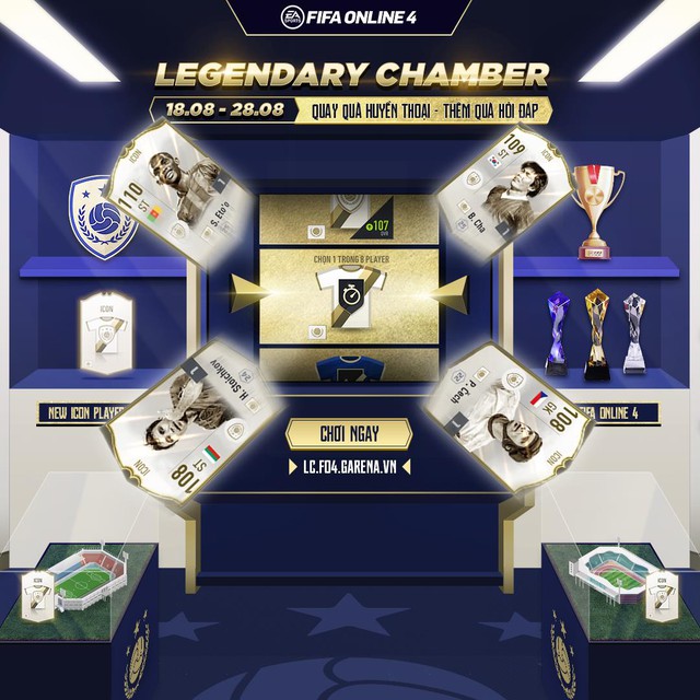 Legendary Chamber - Căn phòng của những huyền thoại: Sự kiện miễn phí 100% cực hot của FIFA Online 4 - Ảnh 1.