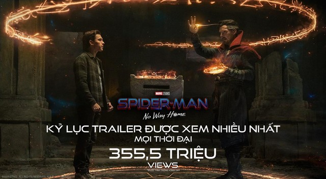 Trailer Spider-Man 3 phá kỷ lục lượt xem sau 24h ra mắt, xứng đáng bom tấn được mong chờ của Marvel - Ảnh 2.