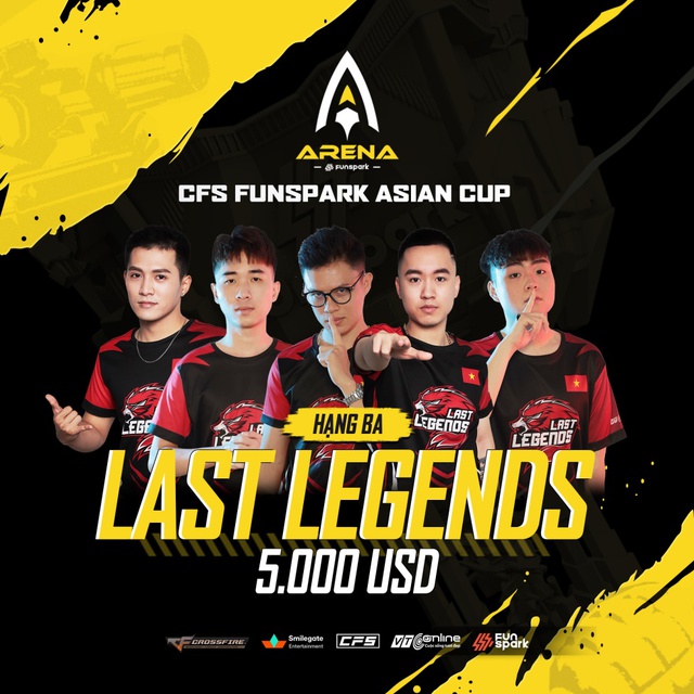 Vượt qua 2 đội Trung Quốc, LAST LEGENDS giành giải 3 tại CFS Funspark Asian Cup - Ảnh 4.