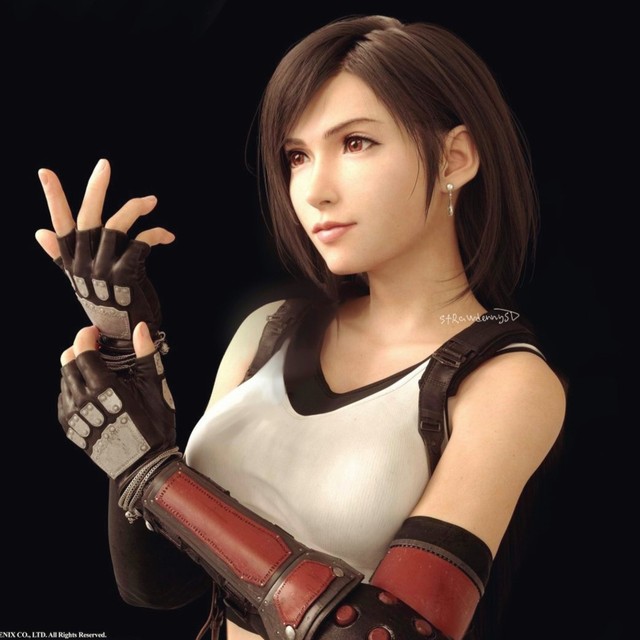 Sống lại trào lưu chế Tifa tóc ngắn, các fan của Final Fantasy phát sốt khi thấy nữ thần với nhan sắc cực phẩm - Ảnh 13.