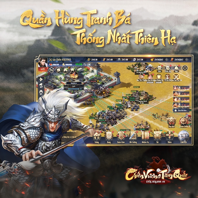 Tự do thể hiện bản lĩnh, tư duy chiến lược đỉnh cao trong game Chiến Vương Tam Quốc - Ảnh 2.