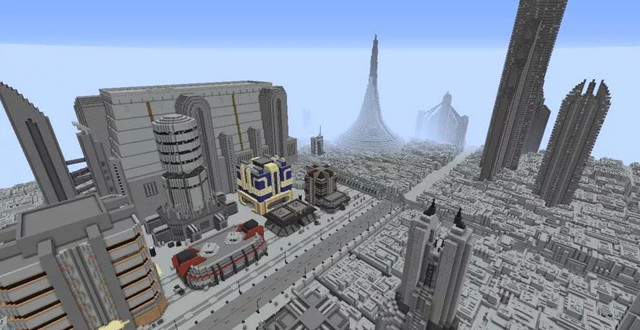 Nhóm game thủ công bố dự án tái tạo lại cả dải ngân hà Star Wars vào Minecraft - Ảnh 2.