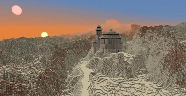 Nhóm game thủ công bố dự án tái tạo lại cả dải ngân hà Star Wars vào Minecraft - Ảnh 4.
