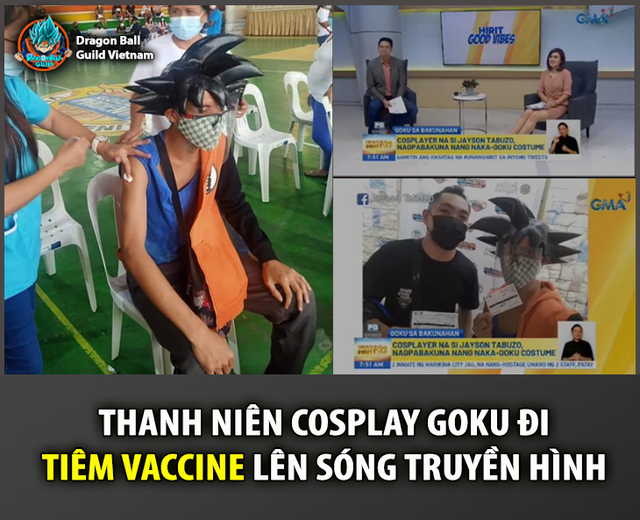 Các fan Dragon Ball phấn khích khi hình ảnh Son Goku được sử dụng trong việc tuyên truyền tiêm vắc xin COVID-19 - Ảnh 3.