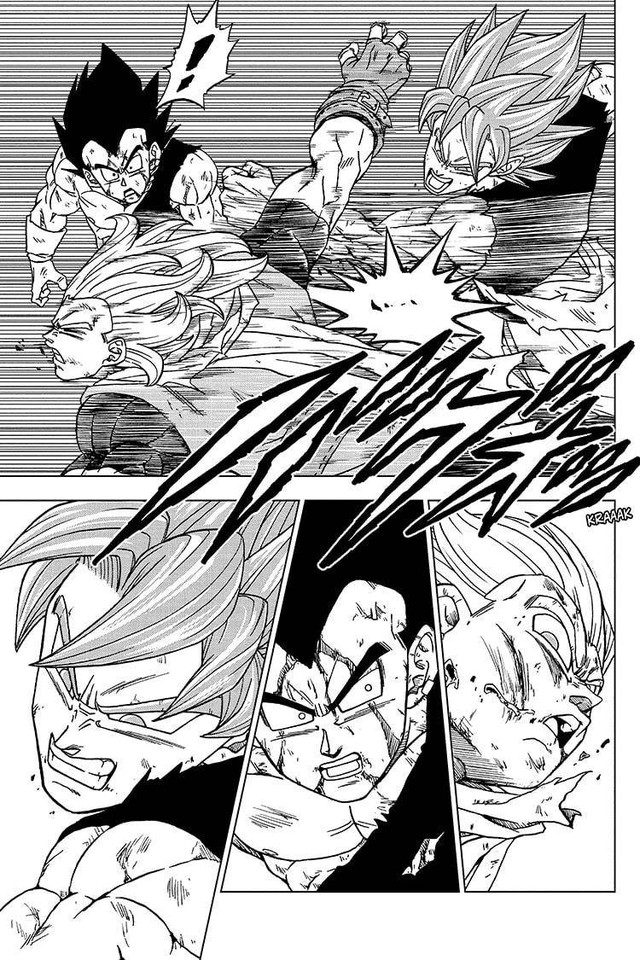 Top 5 hình ảnh ấn tượng trong Dragon Ball Super chap 76: Niềm kiêu hãnh của hoàng tử Saiyan, Vegeta muốn đồng quy vu tận với kẻ thù - Ảnh 1.