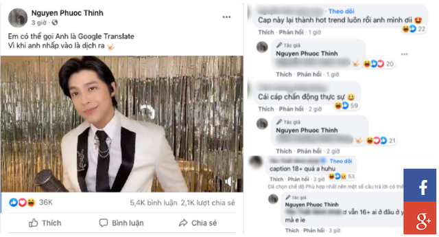 Khám phá hot trend Em có thể gọi anh là Google Translate mang đậm màu sắc 18  nổi tiếng trên mạng xã hội - Ảnh 3.