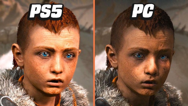So sánh xem God of War trên PC hay PS5 đẹp hơn? - Ảnh 1.