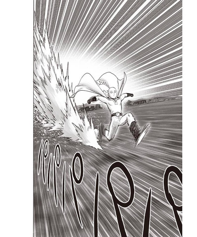 One Punch Man chap 204: Saitama dùng lăng ba vi bộ, Garou gia nhập câu lạc bộ tấu hài cực mạnh - Ảnh 1.