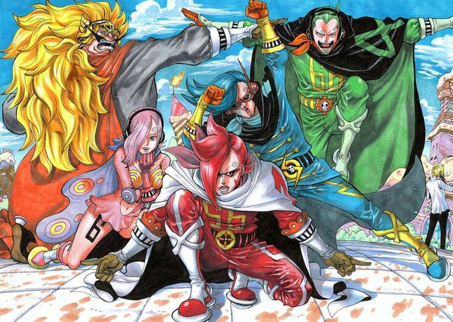 One Piece: Xuất hiện trên ảnh bìa chap mới, gia đình của Sanji chính thức thoát khỏi lãnh địa Tứ Hoàng Big Mom mà vẫn toàn mạng - Ảnh 3.