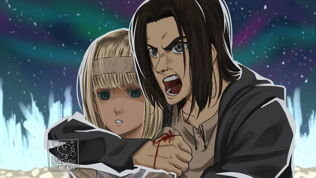Sau cảnh Eren bị bón hành, các fan Attack on Titan: The Final Season Part 2 chờ đợi phần phim về quá khứ Thủy Tổ Ymir - Ảnh 2.