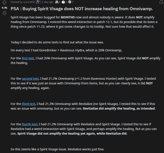 Game thủ LMHT phát hiện cú lừa của Riot: Giáp Tâm Tinh không hề tăng hồi phục từ hút máu toàn phần - Ảnh 2.