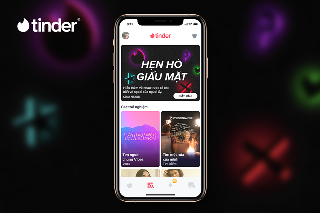 Tinder ra mắt trải nghiệm cũ mà mới” mang tên Hẹn Hò Giấu Mặt - Ảnh 2.