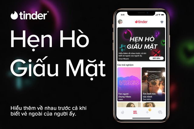 Tinder ra mắt trải nghiệm cũ mà mới” mang tên Hẹn Hò Giấu Mặt - Ảnh 1.